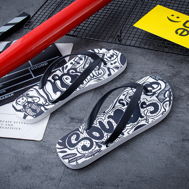 Wholesale PVC Non-slip Lightweight Flip-flops